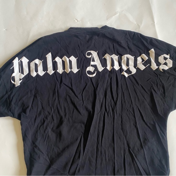Palm Angels Black Printed T-Shirt - Picture 3 of 9